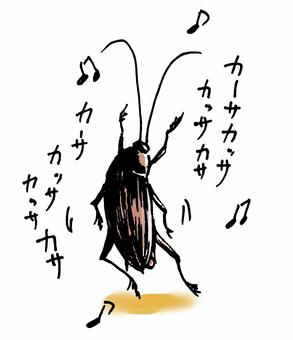 クロゴキブリ:大型で黒く光沢があり、飛翔能力も高い種です