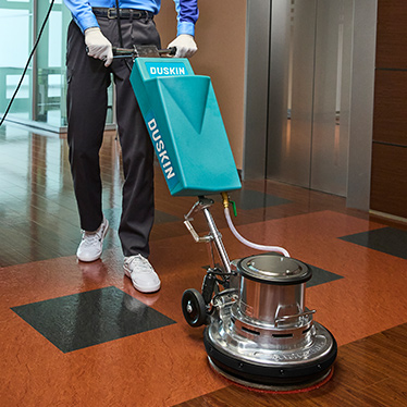 ダスキンのハードフロアクリーニング：専門機材と薬剤で床の輝きを蘇らせます